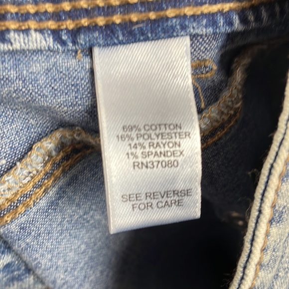 Women’s Est 1946 Denim Jeans, Pearls and Rhinestone Embellishments Size 14 - Picture 10 of 10